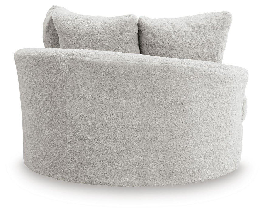 Five Star Furniture - Cuddle Plush Oversized Swivel Accent Chair
