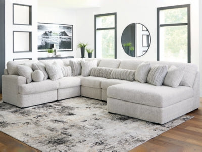 Five Star Furniture - Cuddle Plush Sectional with Chaise - Five Star Furniture & Mattress (GA)
