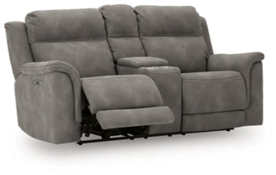 Five Star Furniture - Next-Gen DuraPella Power Reclining Loveseat with Console - Five Star Furniture & Mattress (GA)
