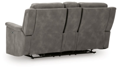 Five Star Furniture - Next-Gen DuraPella Power Reclining Loveseat with Console - Five Star Furniture & Mattress (GA)