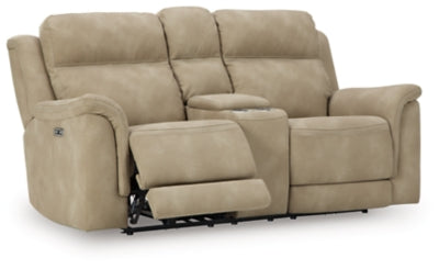 Five Star Furniture - Next-Gen DuraPella Power Reclining Loveseat with Console - Five Star Furniture & Mattress (GA)