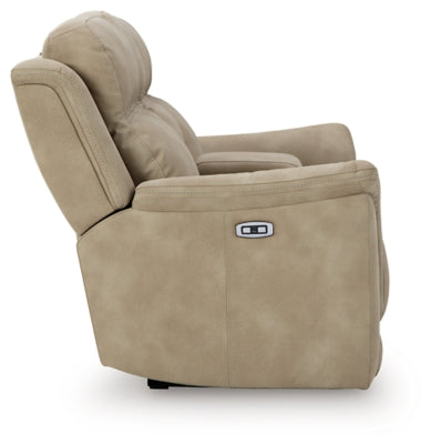 Five Star Furniture - Next-Gen DuraPella Power Reclining Loveseat with Console - Five Star Furniture & Mattress (GA)