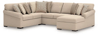 Five Star Furniture - LadyMae Sectional with Chaise - Five Star Furniture & Mattress (GA)