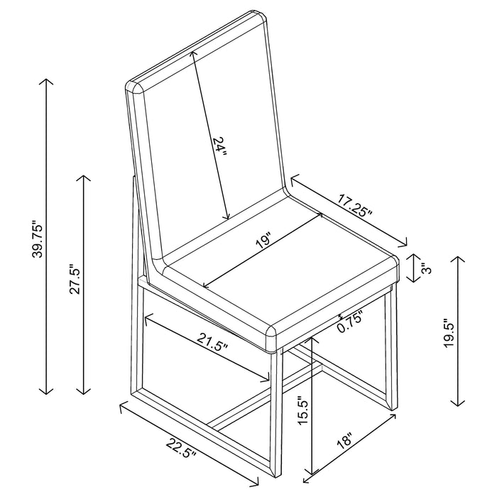 Five Star Furniture - Mackinnon Dining Side Chair