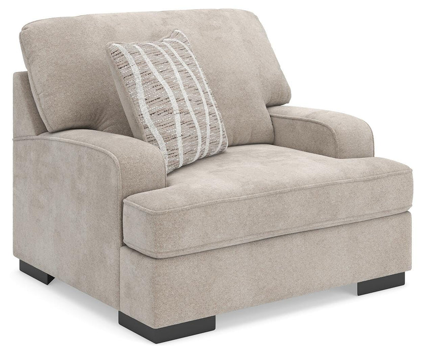 Five Star Furniture - High Profile Chair & Ottoman Living Room Set