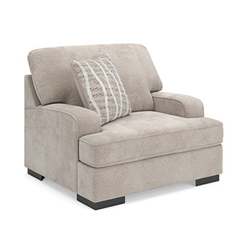 Five Star Furniture - High Profile Chair & Ottoman Living Room Set