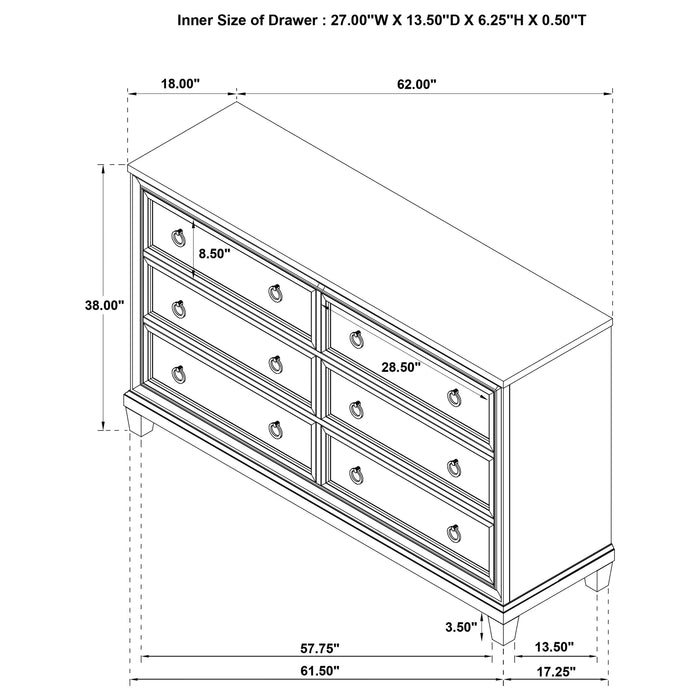 Five Star Furniture - Pembroke Bedroom Set