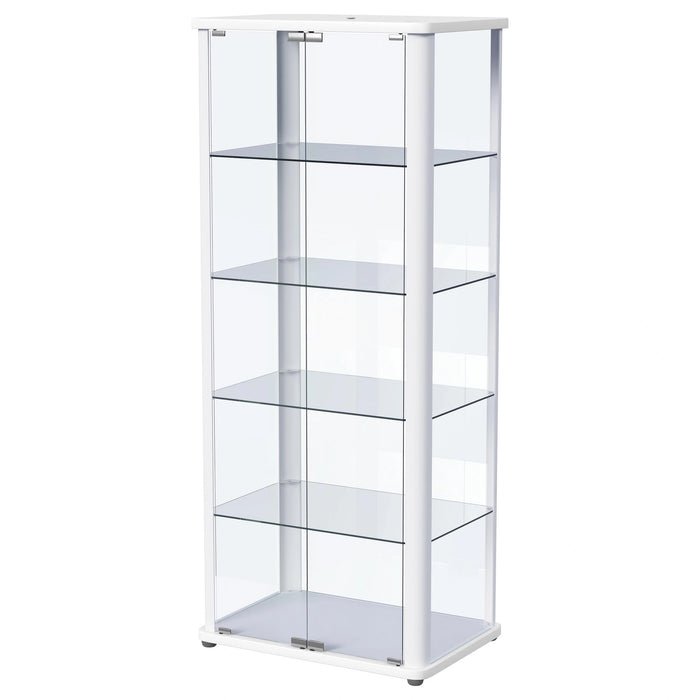 Five Star Furniture - Aero Curio Cabinet with LED Lighting