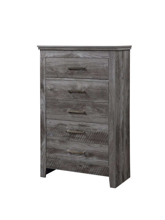 Five Star Furniture - Vidalia Rustic Gray Oak Chest