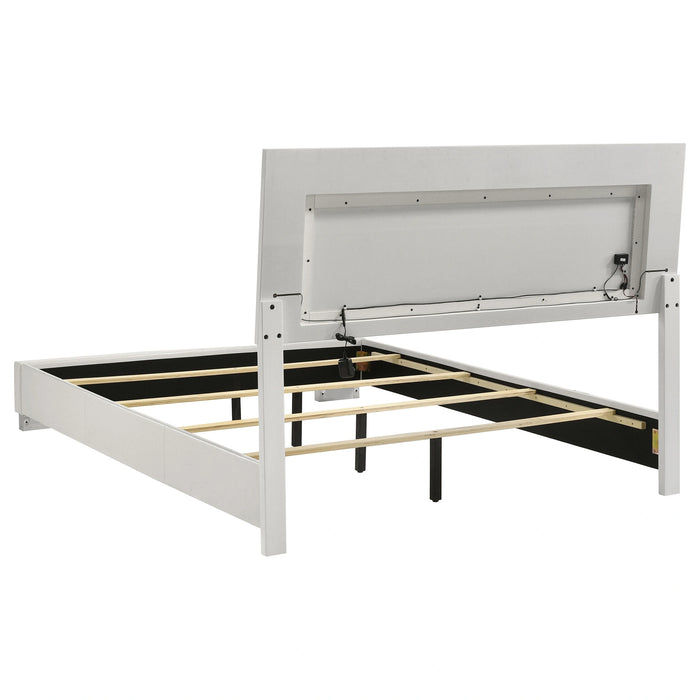 Five Star Furniture - Felicity Panel Bed with LED Lighting