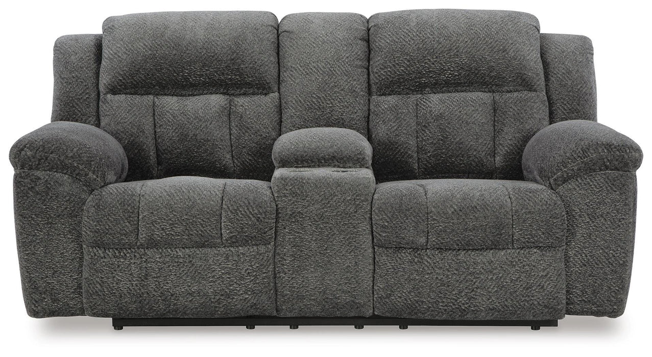 Five Star Furniture - Frohn Reclining Loveseat with Console