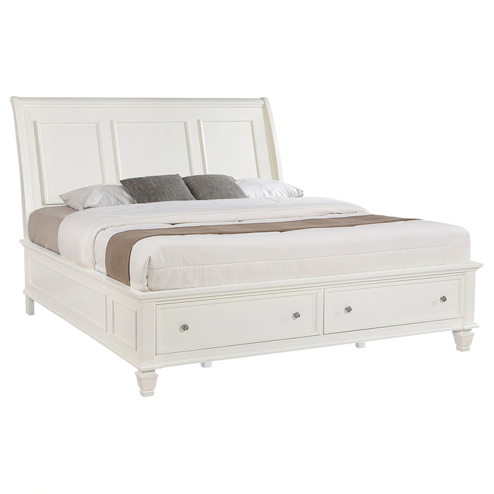 Five Star Furniture - Sandy Beach Panel Platform Storage Bed