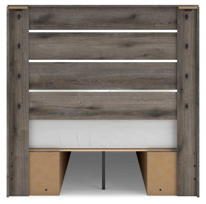 Five Star Furniture - Graystorm Bed with Storage