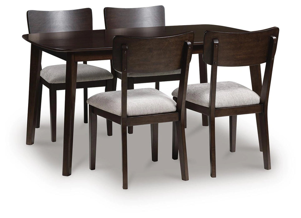 Five Star Furniture - Mallenette Dining Table and 4 Chairs (Set of 5)
