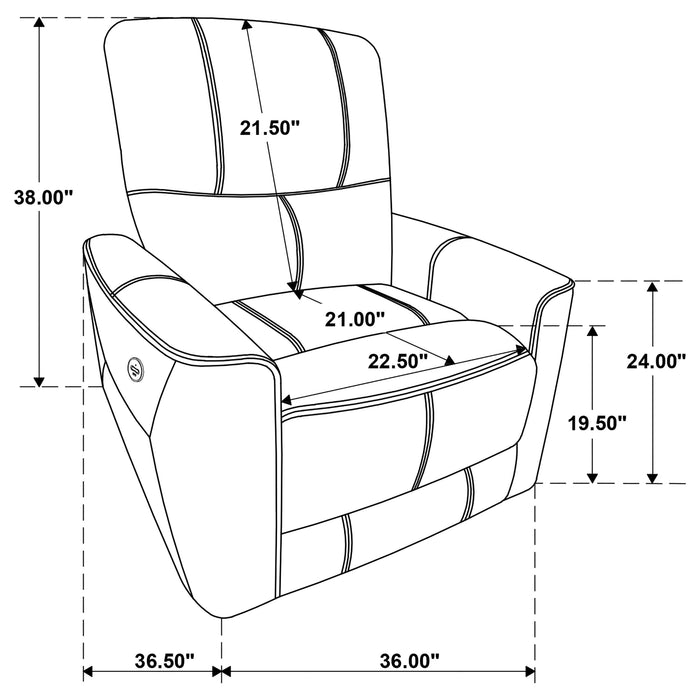 Five Star Furniture - Greenfield Power Recliner