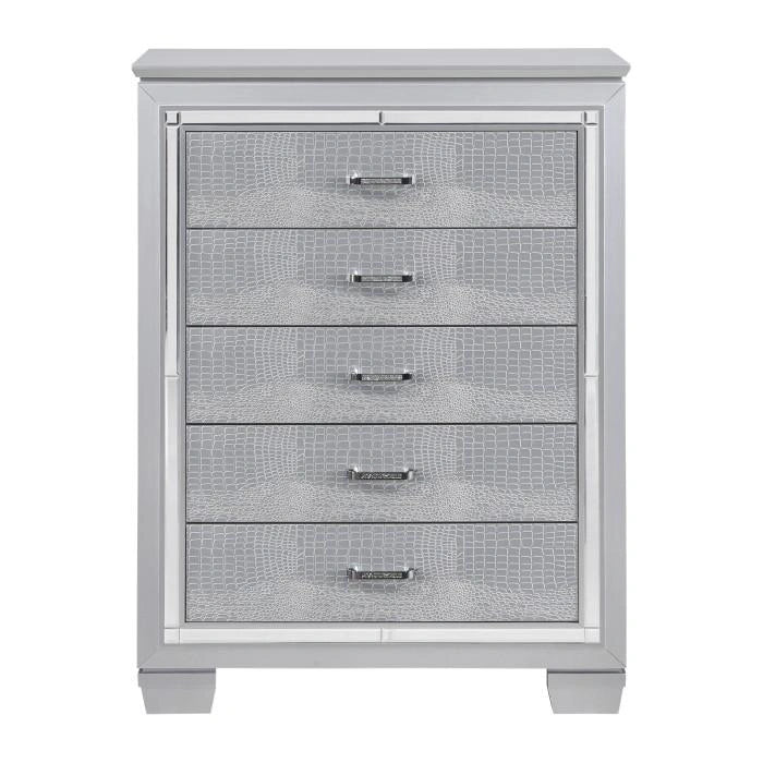 Five Star Furniture - Allura Chest in Silver 1916-9