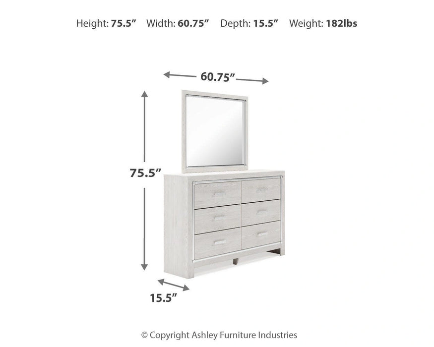 Five Star Furniture - Altyra Dresser and Mirror