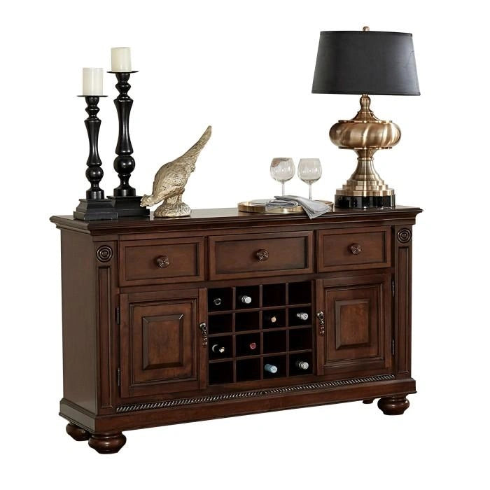 Five Star Furniture - Lordsburg Server in Brown Cherry 5473-40