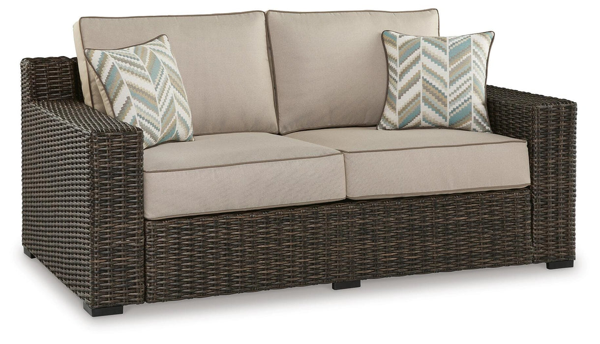 Five Star Furniture - Coastline Bay Outdoor Loveseat with Cushion
