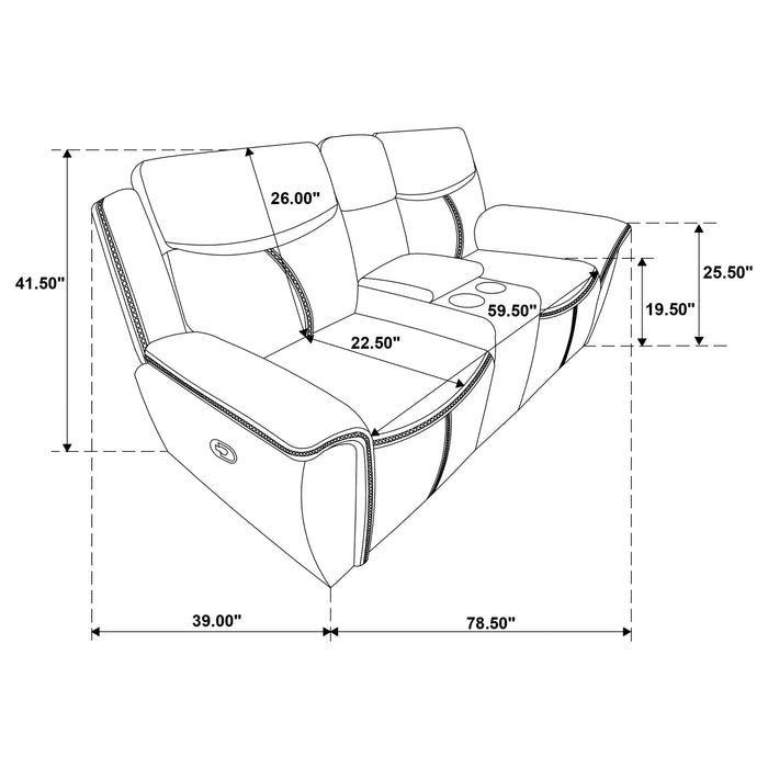 Five Star Furniture - Sloane Reclining Sofa Set