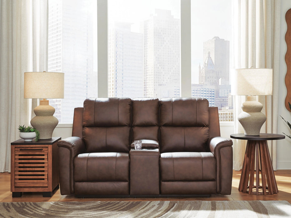 Five Star Furniture - Bleckley Power Reclining Loveseat with Console