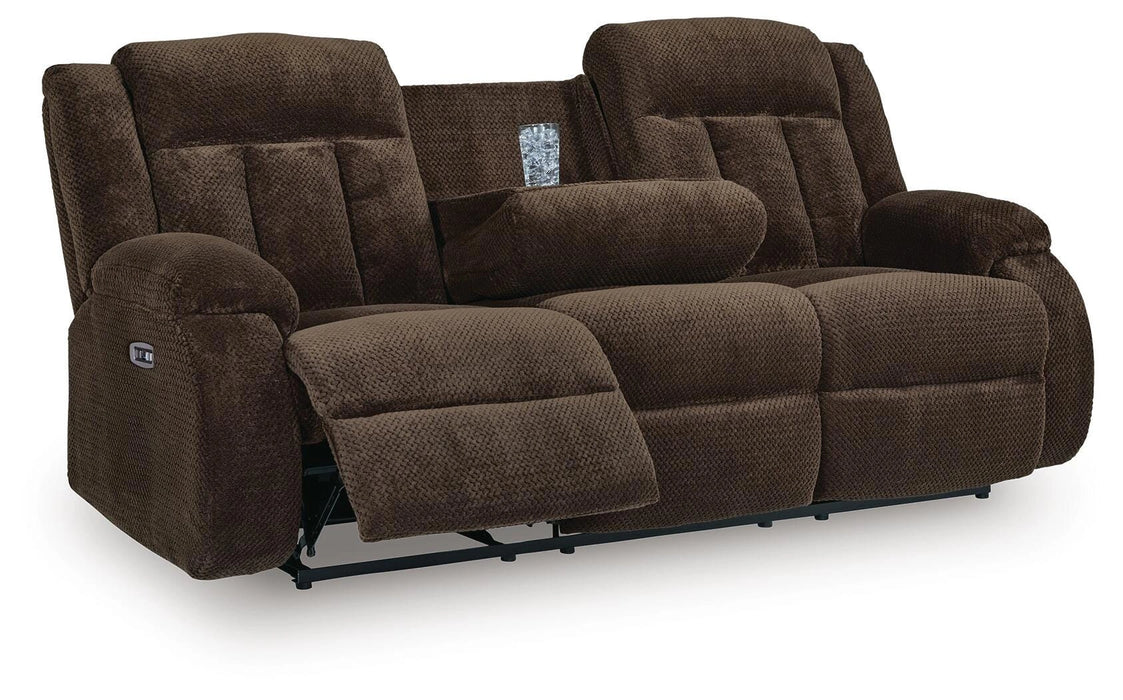 Five Star Furniture - Observation Power Reclining Sofa with Drop Down Table