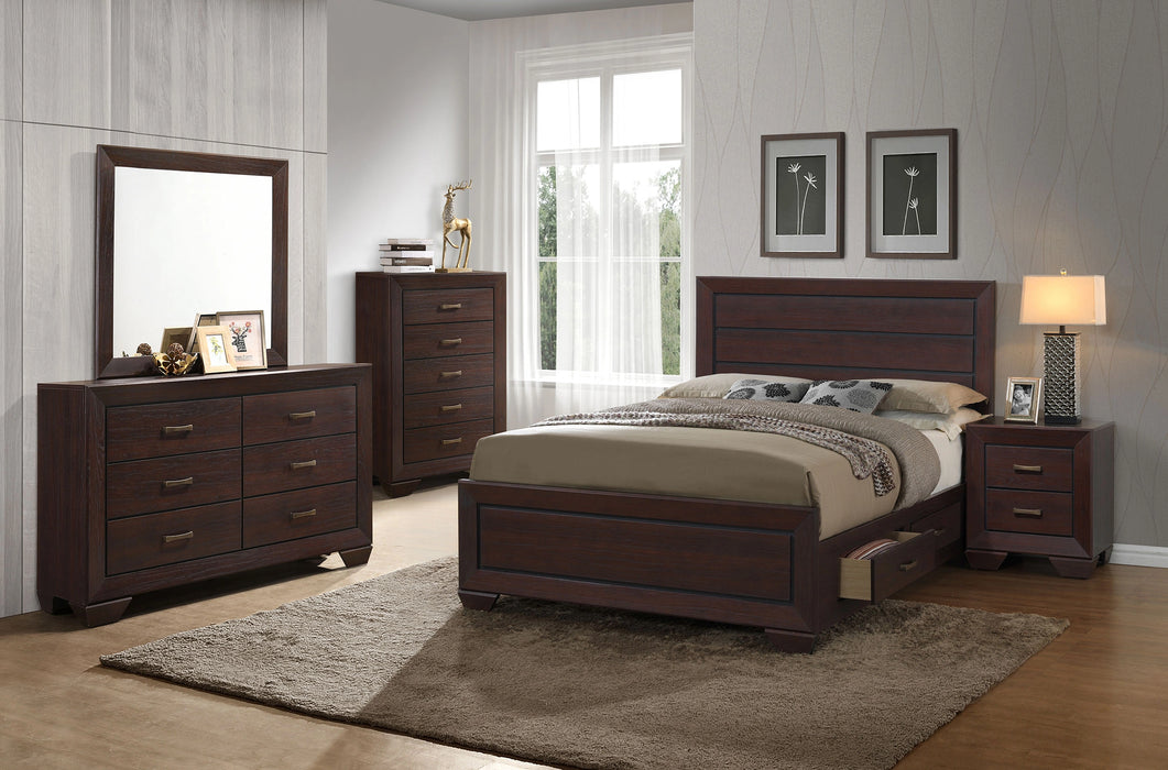 Five Star Furniture - Kauffman Panel Platform Storage Bed