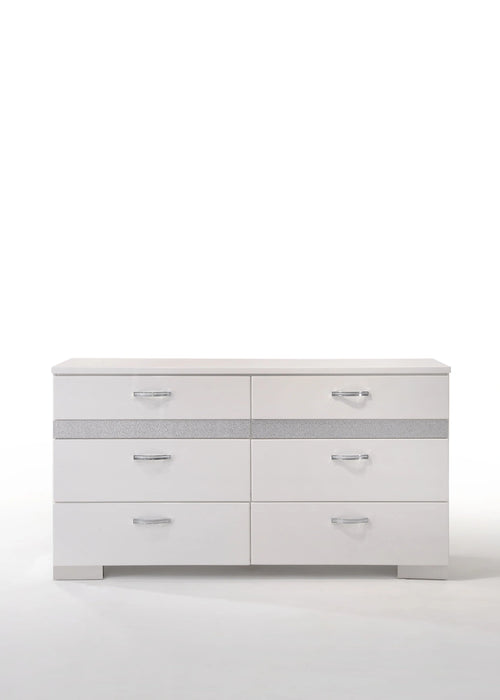 Five Star Furniture - Naima II White High Gloss Dresser
