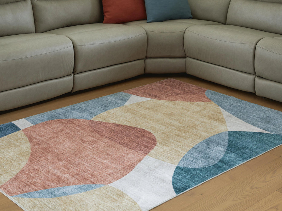 Five Star Furniture - Chanleigh Washable 5' x 7' Area Rug