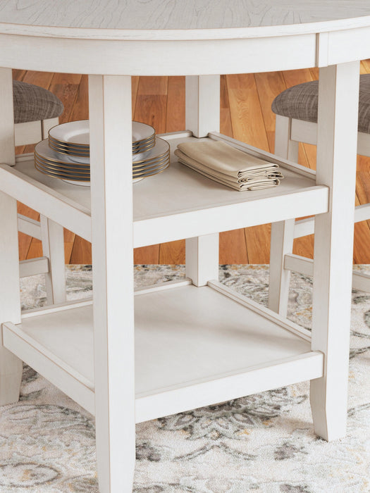 Five Star Furniture - Erinberg Counter Height Dining Table and 4 Barstools (Set of 5)