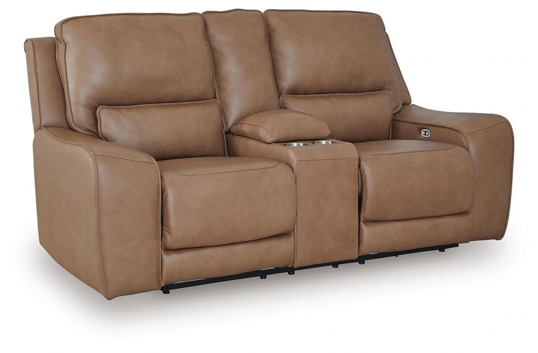 Five Star Furniture - DeepWakes Power Reclining Loveseat with Console