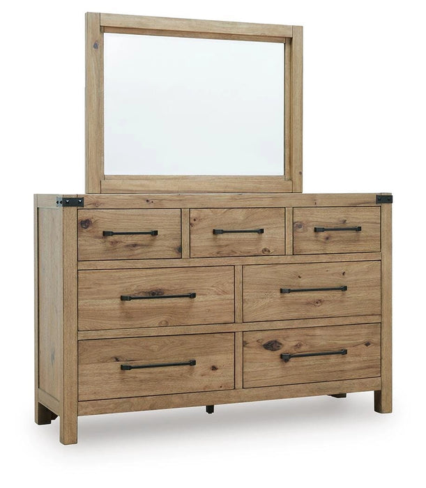 Five Star Furniture - Ridgester Dresser and Mirror