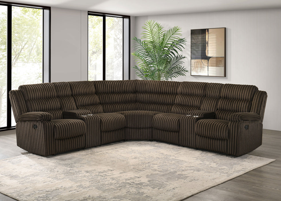 Five Star Furniture - Atkinson Reclining Sectional Sofa