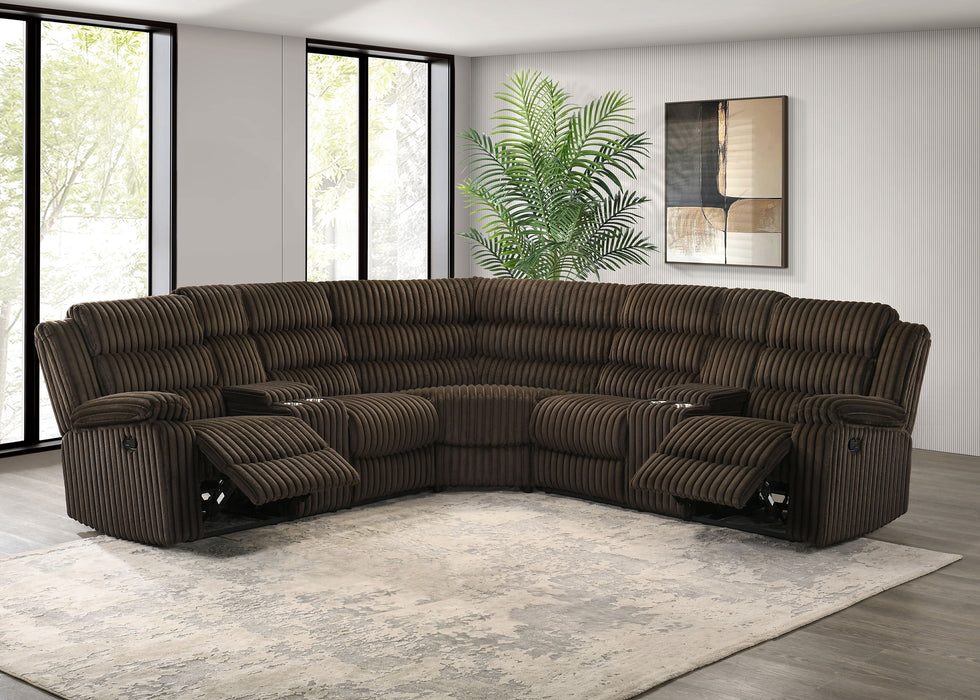 Five Star Furniture - Atkinson Reclining Sectional Sofa