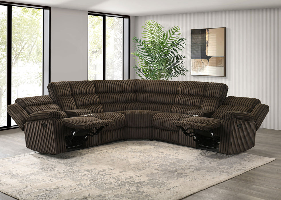 Five Star Furniture - Atkinson Reclining Sectional Sofa