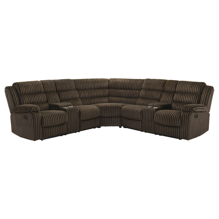 Five Star Furniture - Atkinson Reclining Sectional Sofa