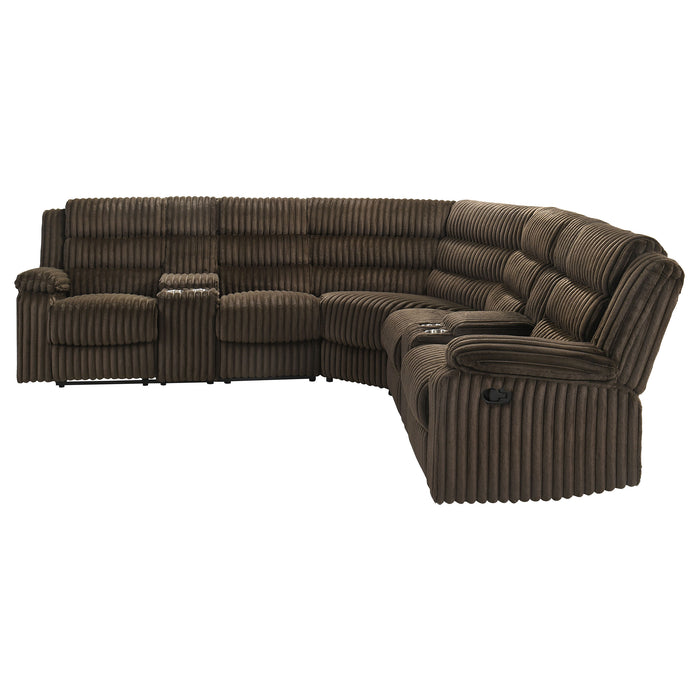 Five Star Furniture - Atkinson Reclining Sectional Sofa