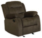 Five Star Furniture - Rodman Upholstered Glider Recliner Chocolate image