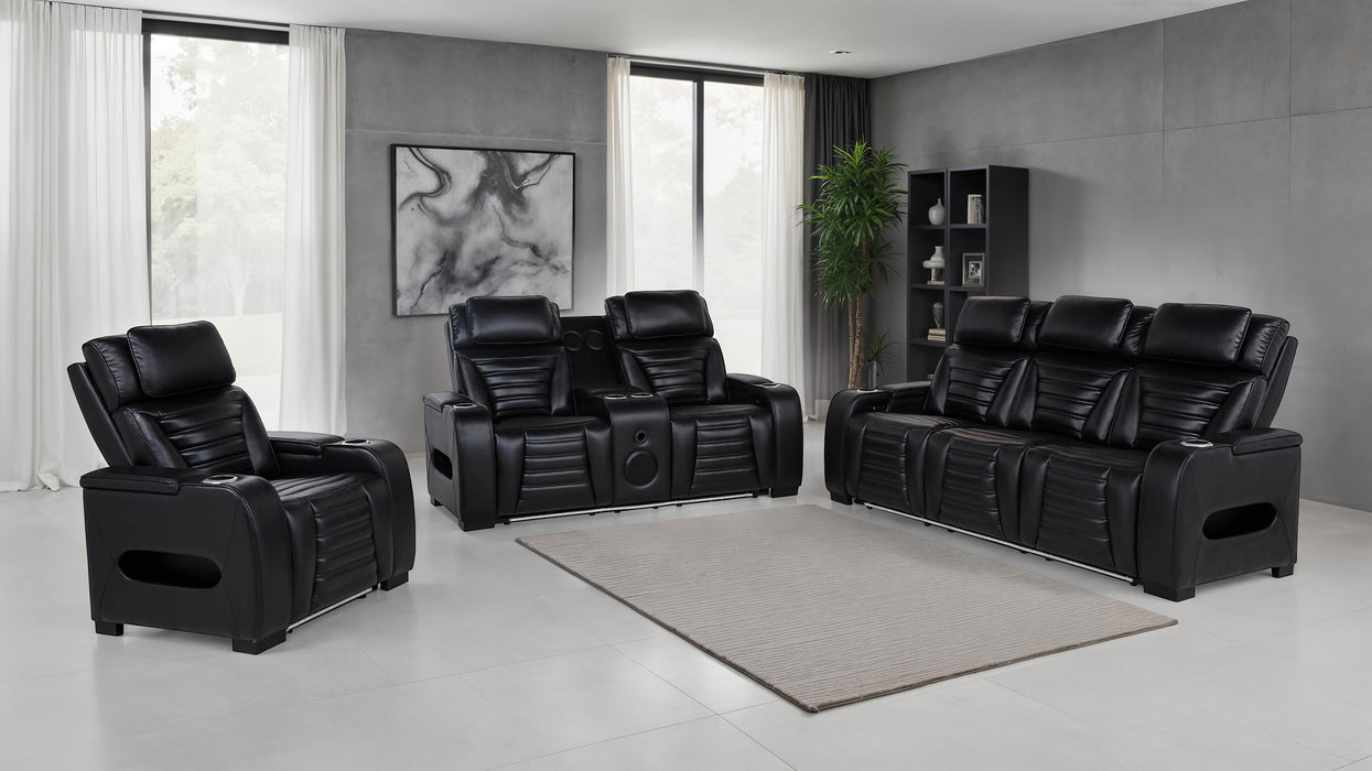 Five Star Furniture - Zuma Dual Power Reclining Sofa Set