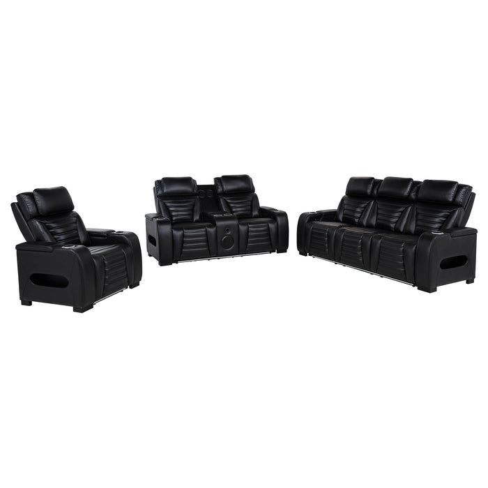Five Star Furniture - Zuma Dual Power Reclining Sofa Set