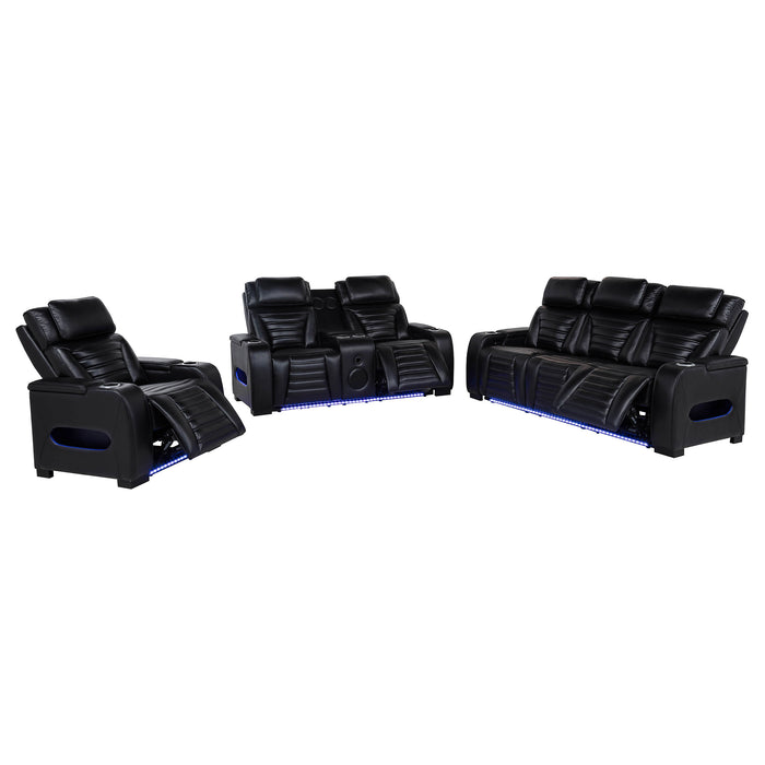 Five Star Furniture - Zuma Dual Power Reclining Sofa Set