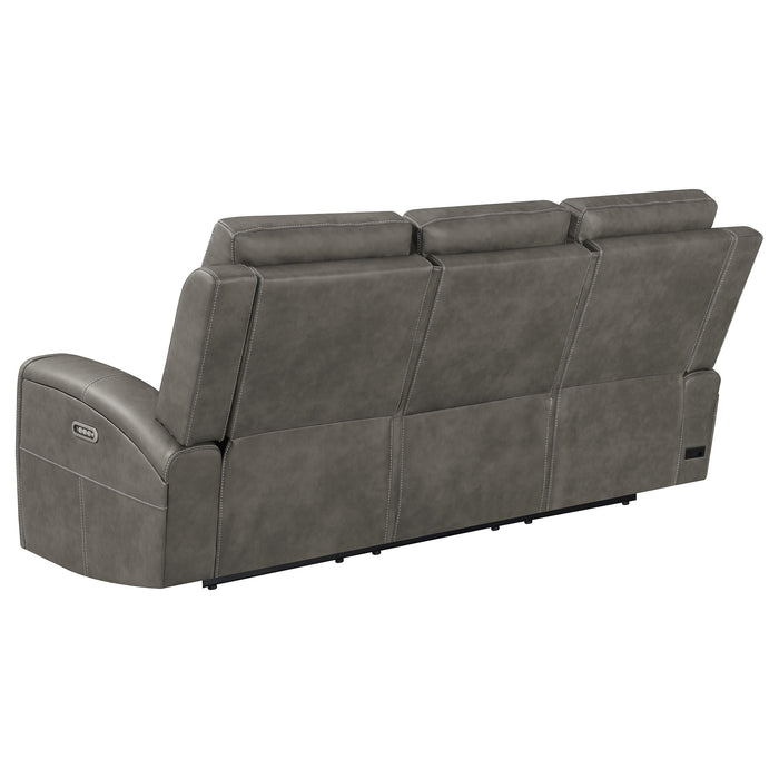Five Star Furniture - Brickston Triple Power Reclining Sofa Set