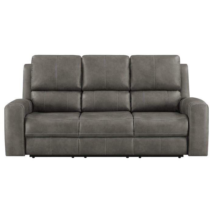 Five Star Furniture - Brickston Triple Power Reclining Sofa