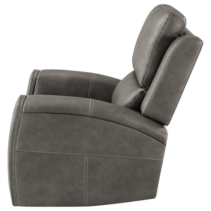 Five Star Furniture - Brickston Triple Power Swivel Glider Recliner