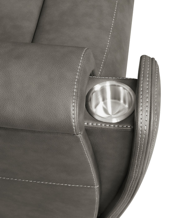 Five Star Furniture - Brickston Triple Power Swivel Glider Recliner