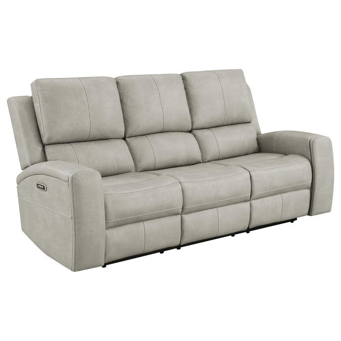 Five Star Furniture - Brickston Triple Power Reclining Sofa