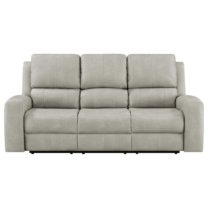 Five Star Furniture - Brickston Triple Power Reclining Sofa
