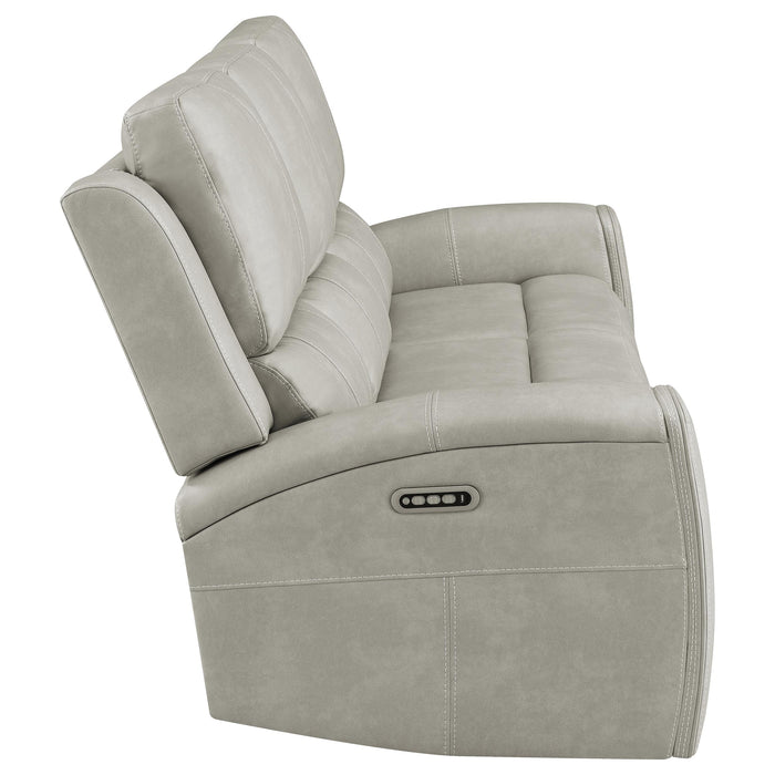 Five Star Furniture - Brickston Triple Power Reclining Sofa