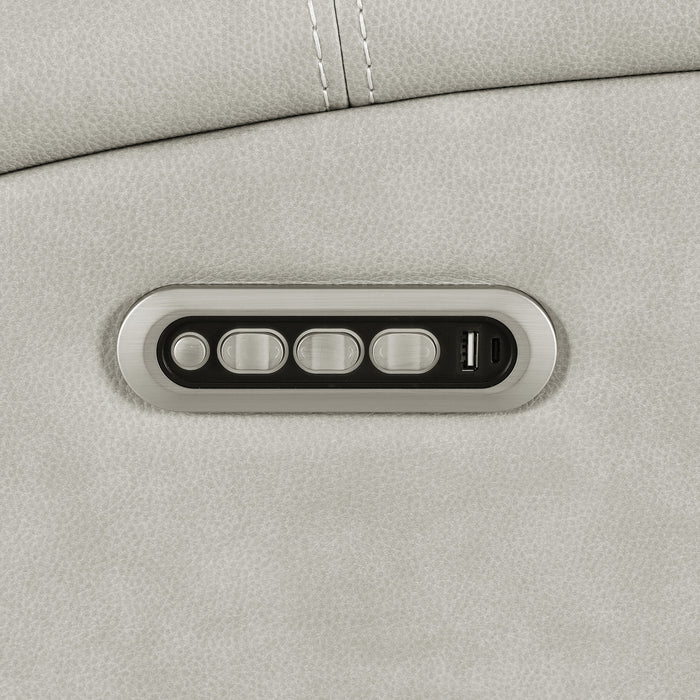 Five Star Furniture - Brickston Triple Power Reclining Sofa