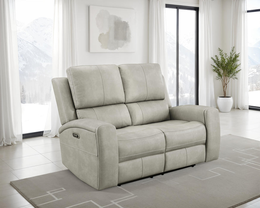 Five Star Furniture - Brickston Triple Power Reclining Loveseat